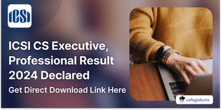 ICSI CS Executive, Professional Result 2024 Declared; Get Direct Download Link Here